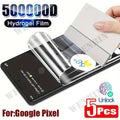 5Pcs Hydrogel Film For Google Pixel 11 10 9 8 7 6 Pro XL Full Cover Screen Protector For Google Pixel 9A 8A 7A 6A