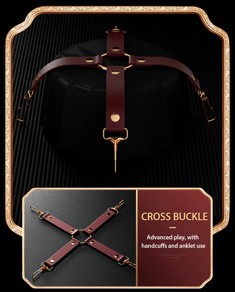JIUUY Adult SM Sex Products Kits Bondage Gear Collar Butt Oral Erotic Bundle Blindfold Whip Sex BDSM Sex Game for Couples