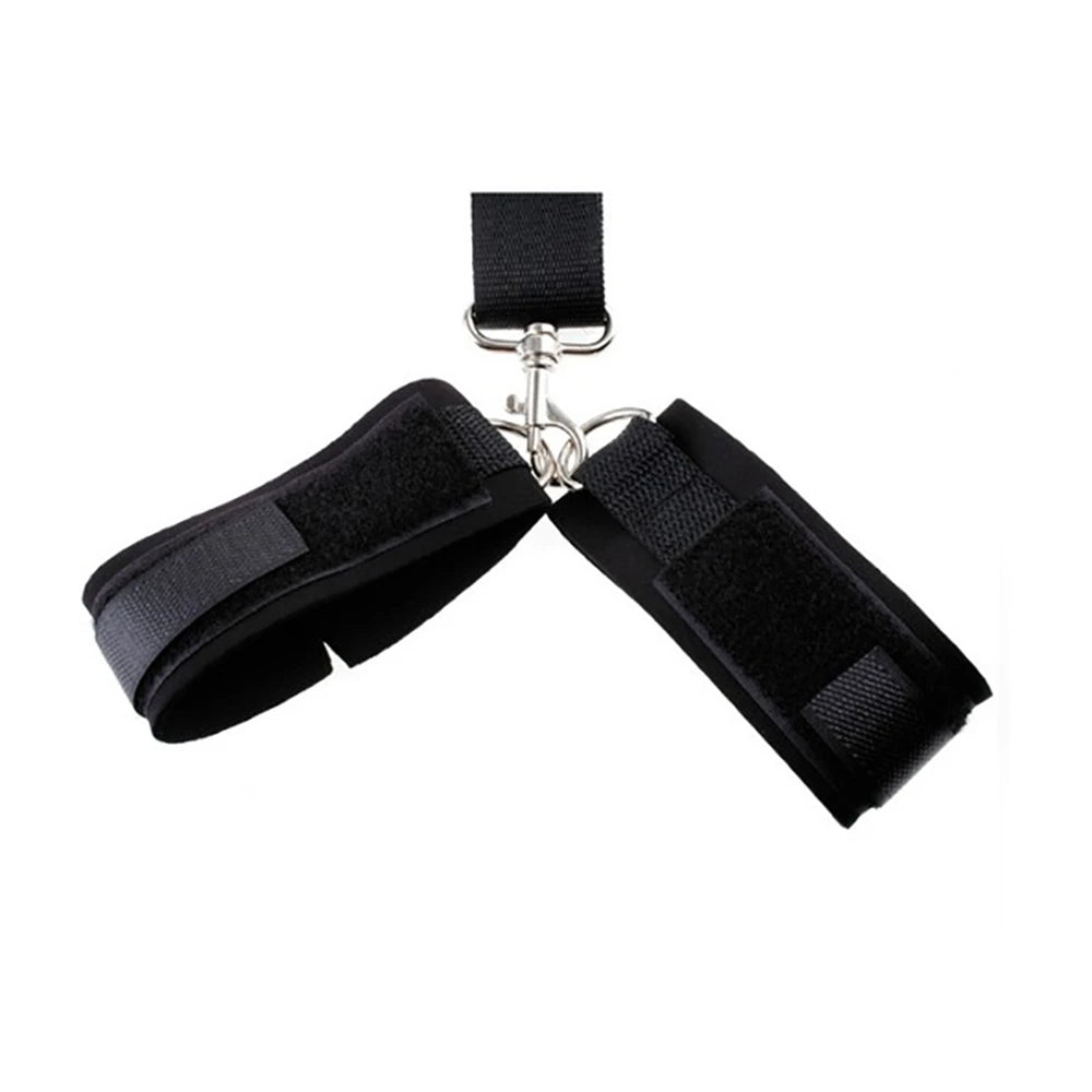Erotic HandCuffs Mouth Gag BDSM Bondage Restraints Sex Toys for Couples Open Mouth Ball Backhand Cuffs Tied Up Adult Game