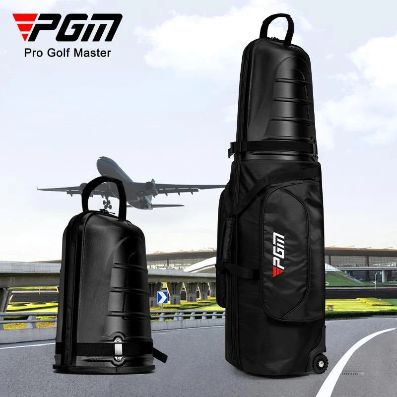 Golf Aviation Bag Men Women Hard Shell Anti Collision Squeeze Aircraft Consignment Belt Roller Skating Travel Bags HKB014