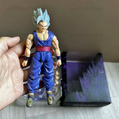 Dragon Ball Wild Beast Son Gohan Shf Exclusive CJ Edition Shf Son Gohan Beast Action Figure Model Toys Joint Movable Room Decor