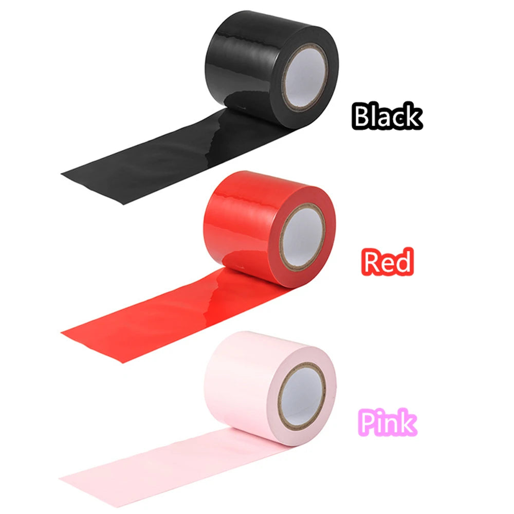 Sex Bondage Electrostatic Adsorption Tape Skin Friendly Body Harness Tied Static Sex Toys for Couple Tied Adult BDSM Toy 16M