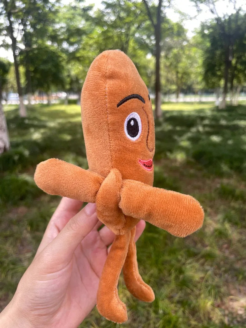 Tung Tung Sahur Plush Toy Keychains Kawaii Shark Stuffed Plushies Cute Animes Italian Brainrot Cute Doll Pendant Shark Figurine