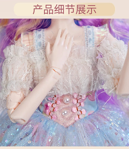 Special Price DBS 1/3 BJD Doll 62cm Height Mechanical Joint Body With Full Makeup Hair Eyes Clothes Toy Gift