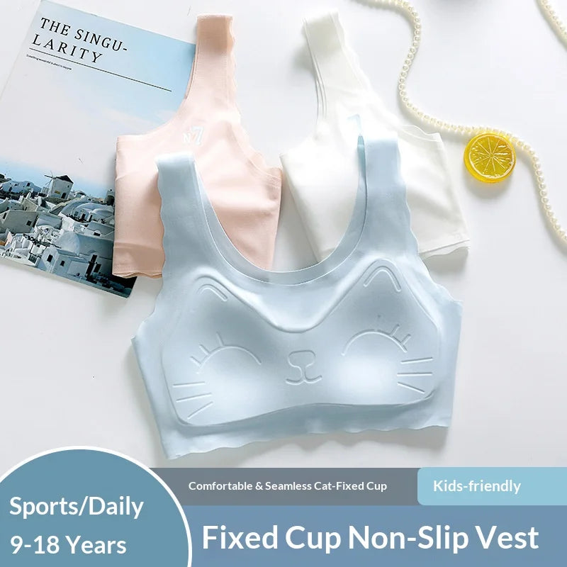 Wireless Ice-Silk Comfort Bra