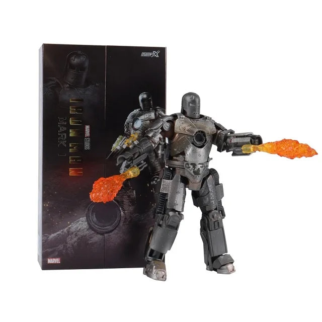 ZD Iron Man Figure Legends Iron Man Mk41 Mk47 Tank MK24 Iron Patriot 2.0 MK35 Red Snapper 1/10 Scale Iron Man Collections Gift