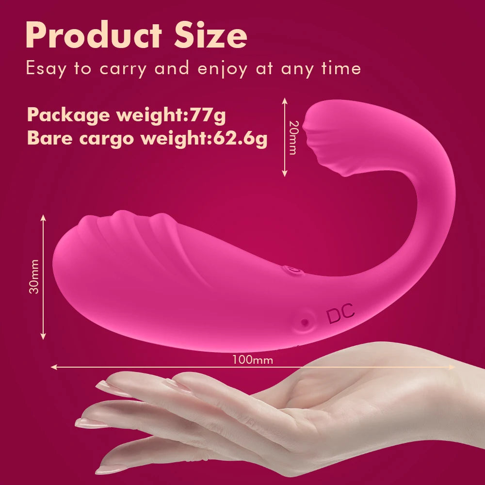 Dual Motors APP Remote Control Vibrator Dildo For Women Wireless Bluetooth G Spot Anal Vibratoring Female Clit Vibrating Panties