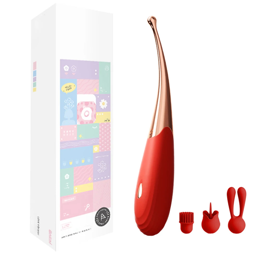 10 Frequency Vibrators G Spot Vibrator Powerful Lick Clitoris Nipple Stimulator Masturbator Massager Adult Sex Toys for Women