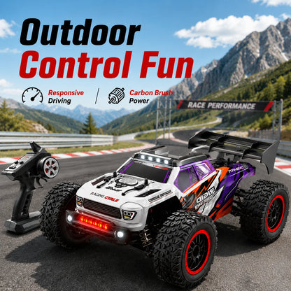 ZNLYRION RC Truck SG316MAX PRO High Speed Brushless Full Metal Gear Differential 2.4Ghz 300M Remote Distance LED Headlight Big Foot RC Car For Adult Hobby