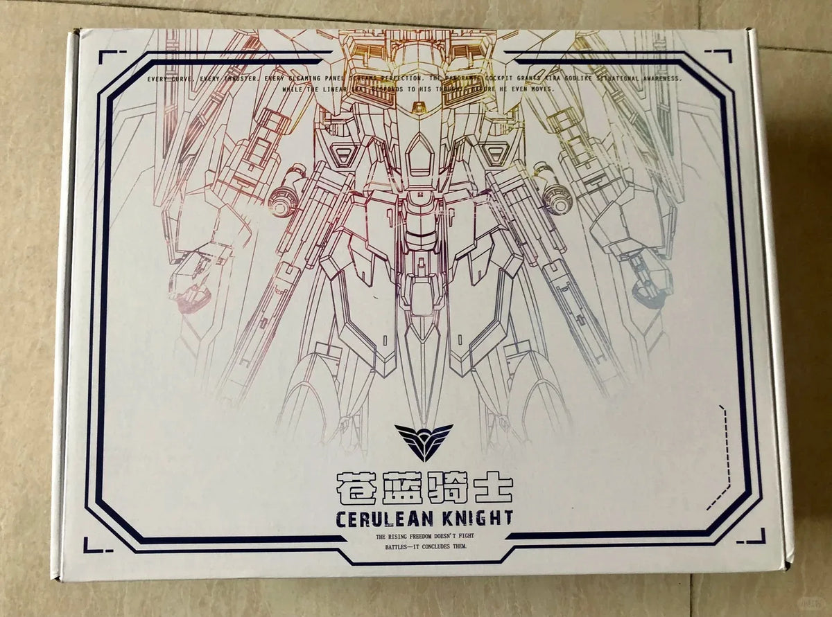 SHENMA Model Blue Knight 1/100 Custom Rising Freedom Mecha GK Modified Full Transformable MA Anime Robot Assembly Plastic Model