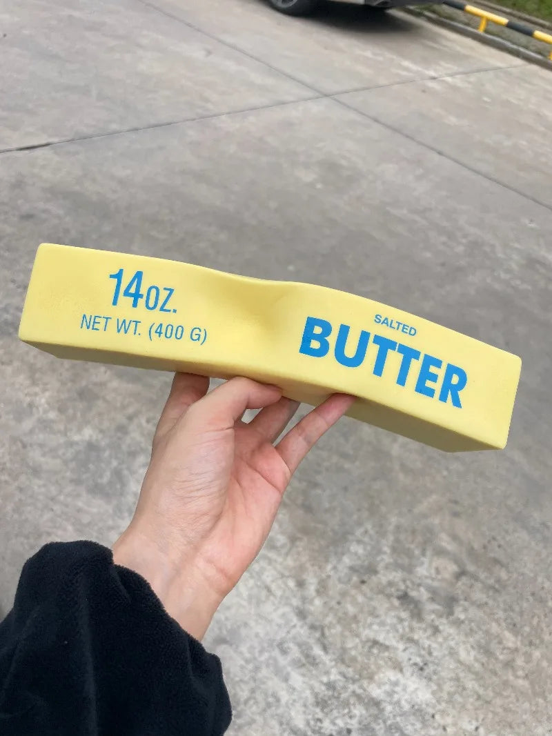 Taba Squishy Giant Butter Cheese Fidget Toy Slow Rising Big Butters Sticks Moist Squeeze Toy Relieve Anxiety Adult Autism Gifts