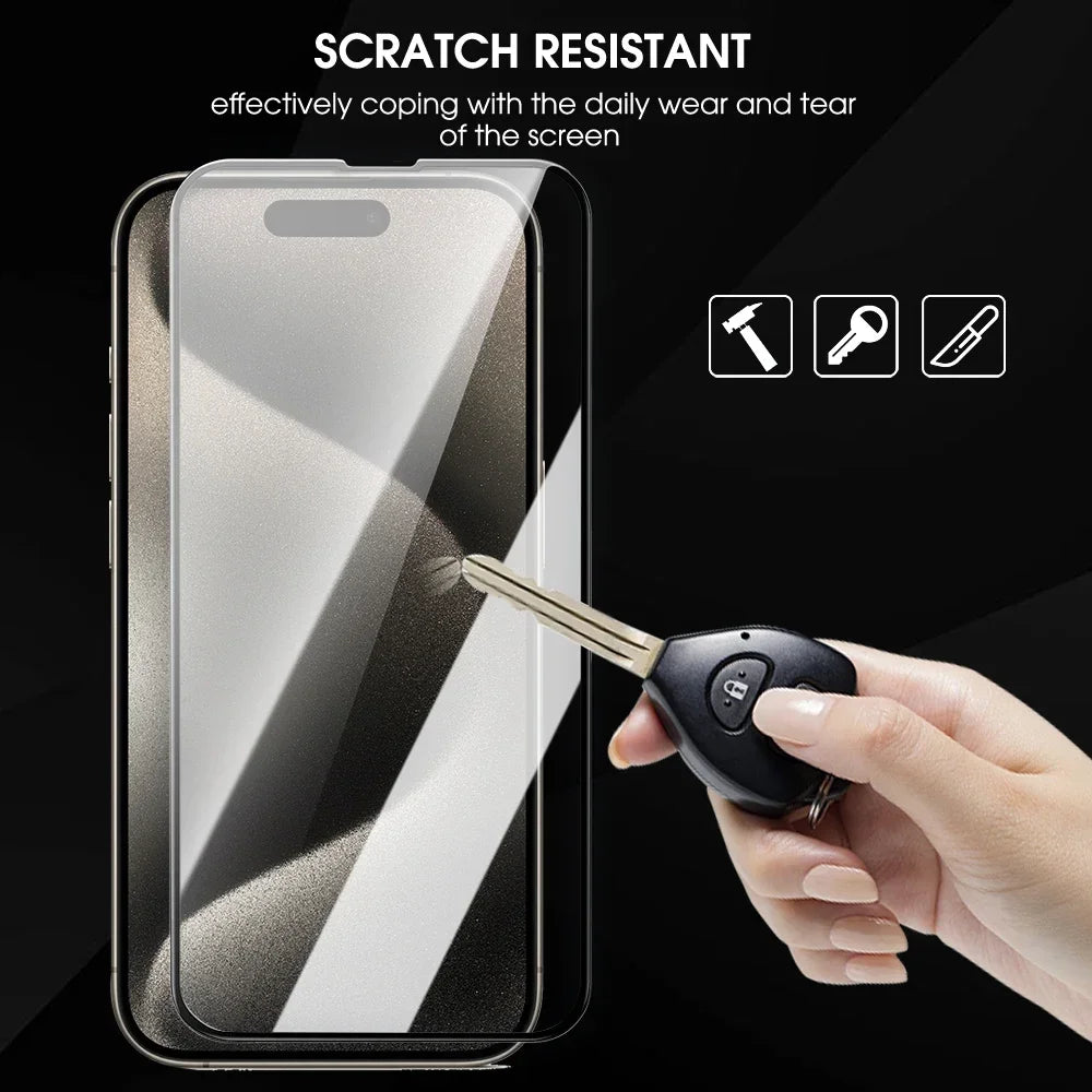 1-3Pcs HD Clear Glass Screen Protector for iPhone 16 17 Pro Max Tempered Glass Protection for iPhone 17/17Pro/17ProMax/17Air