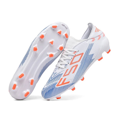 New Men Soccer Shoes Hot-selling Training Non-Slip Mid-top Match Light Grass Cleats Outdoor Football Boots High-quality Sneakers