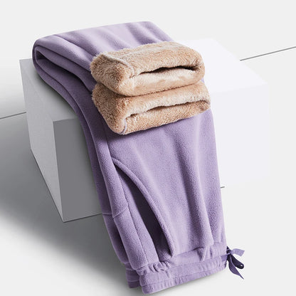 Fleece-Lined Drawstring Sweatpants