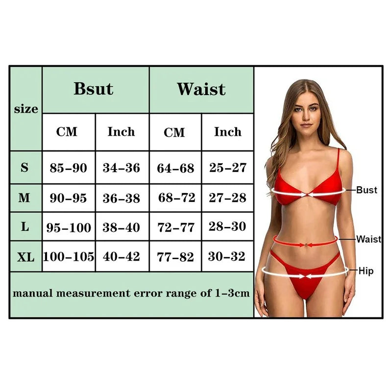 Women's Pink Leaf Print Bikini Set