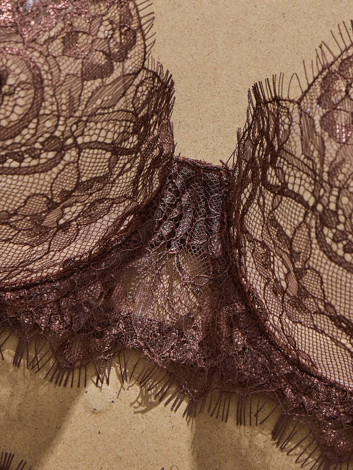 Women's Lightweight Lace Bra & Panty Set