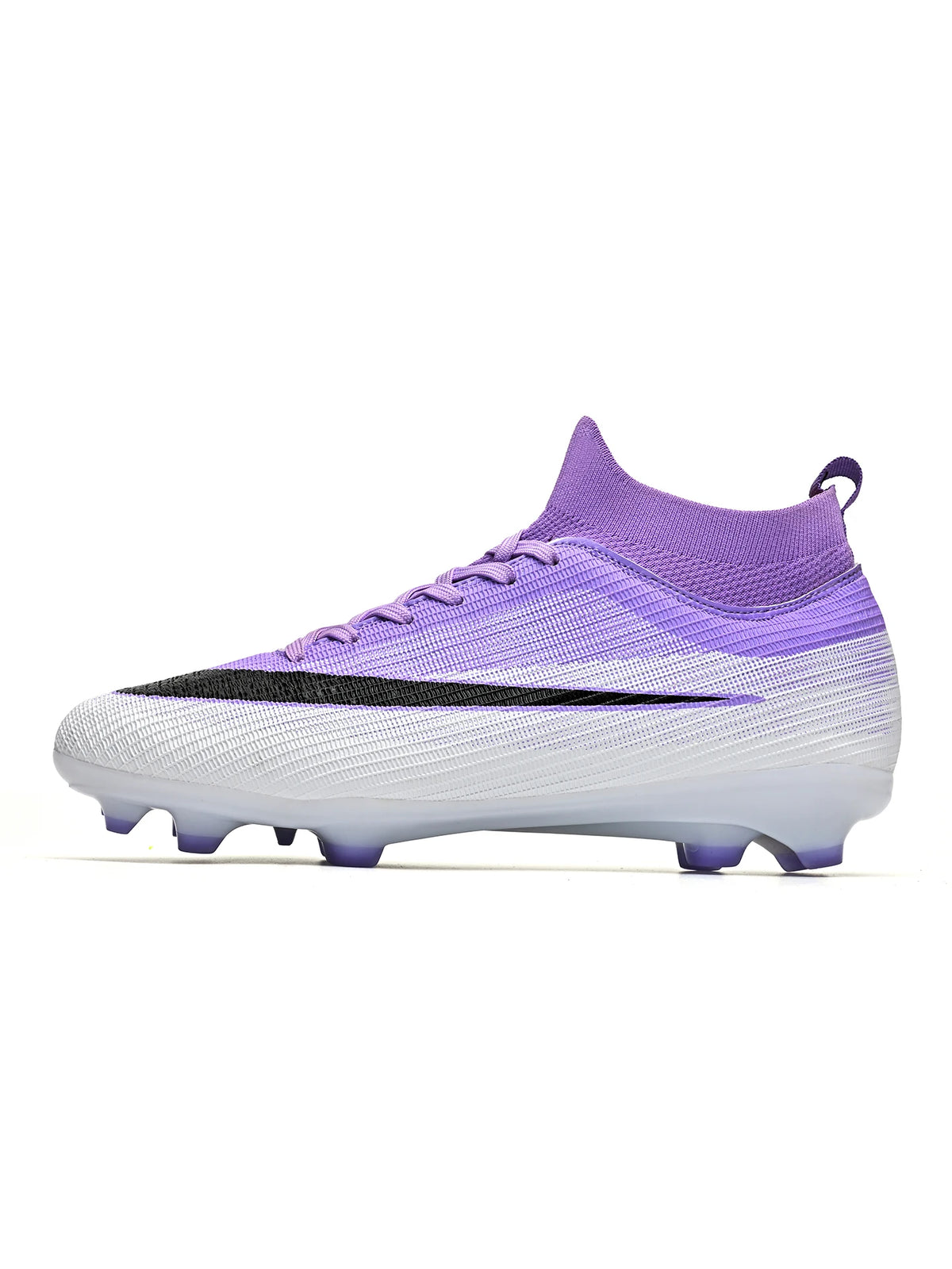 Men AG FG Football Cleats Soft PU Upper Reinforced Stud Structure For Adult Outdoor Lawn Football Match And Training