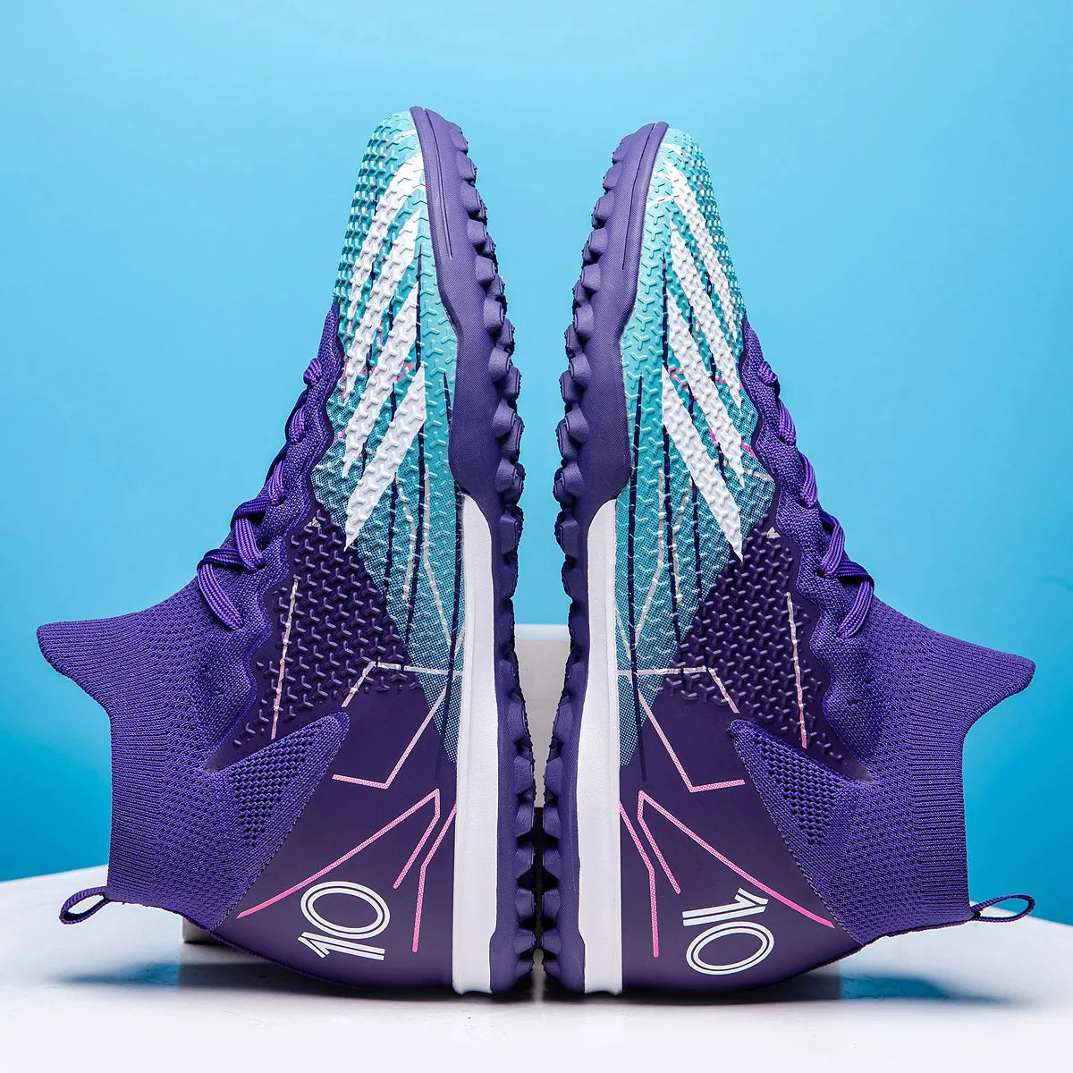 New competition-level football shoes, universal for men and women, professional game training sports shoes, short studs, crushed
