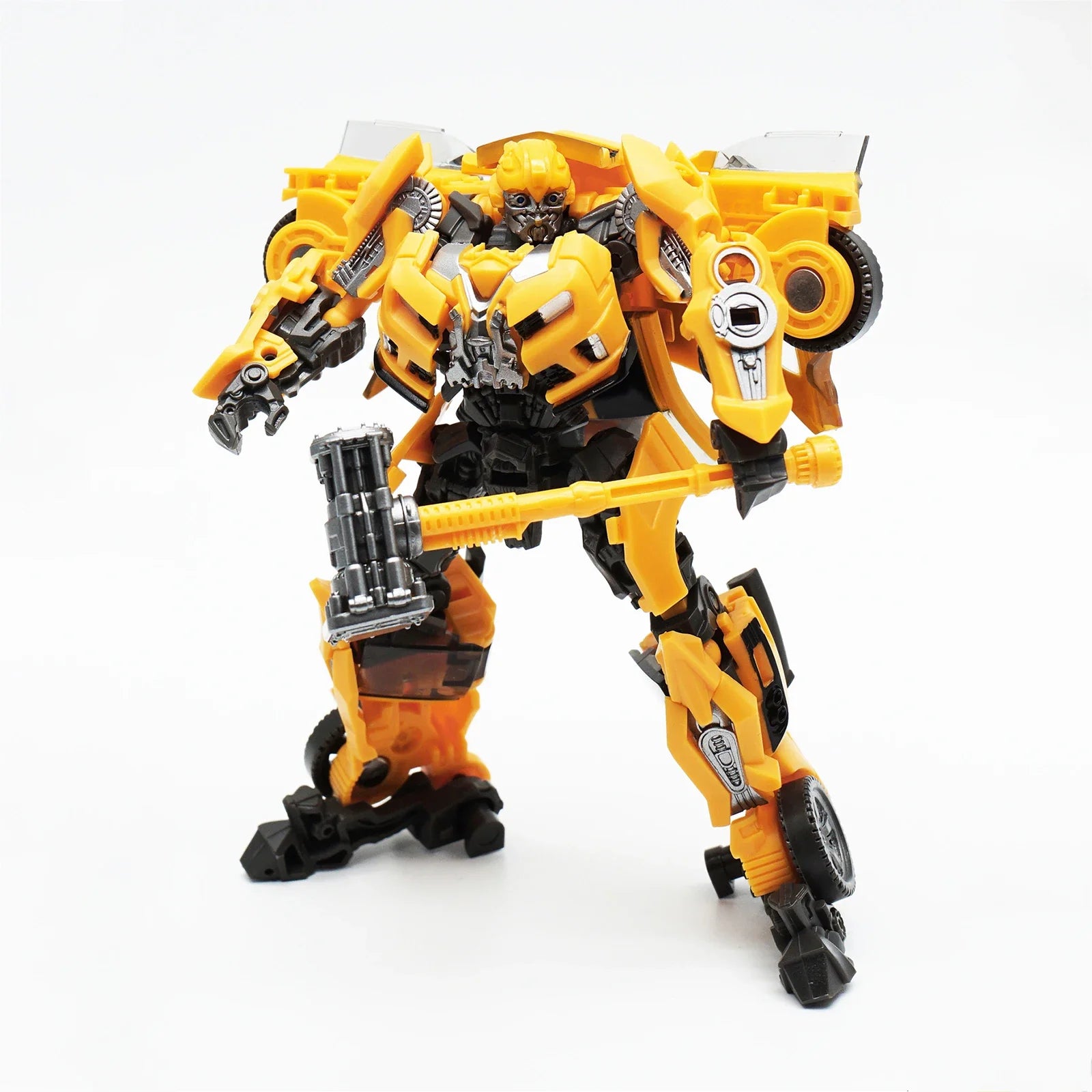Transformation Robot Toys Car Alloy Plastic Anime Movie Bumblee Action Figure Series Children Birthday Gift