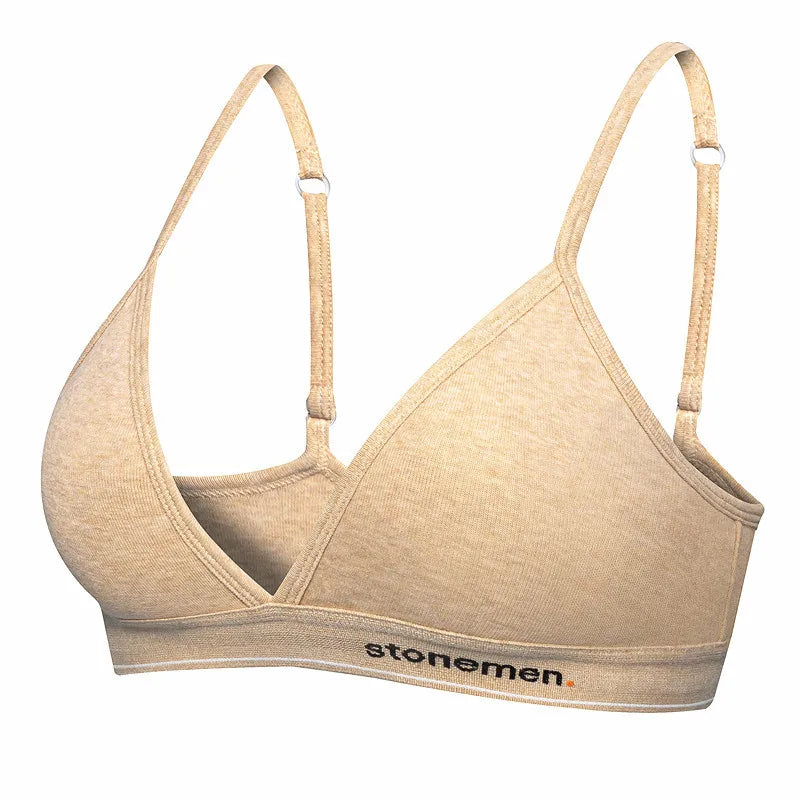 Women's Wireless Triangle-Cup Bra