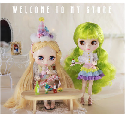 ICY DBS Blyth doll bjd joint body white skin cute birthday costume 1/6 toy 30cm girl gift anime SD