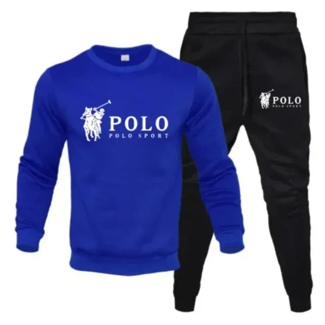 Men's Printed Sweatshirt & Jogger Set
