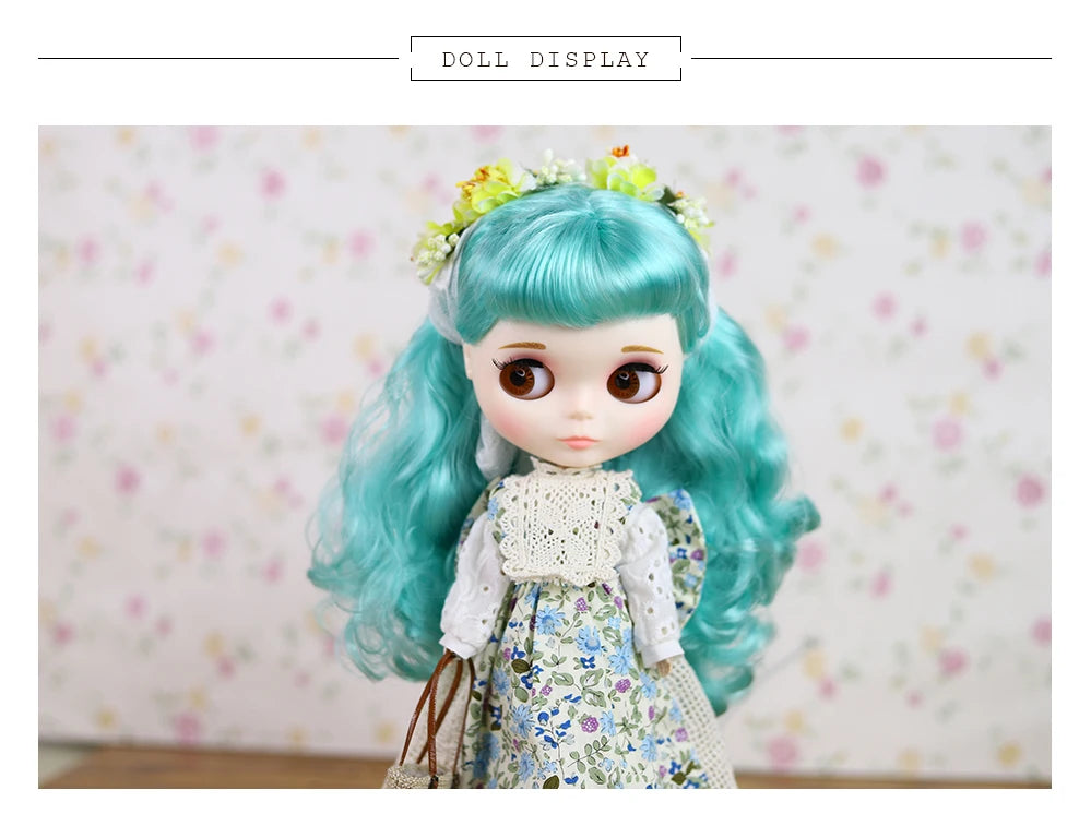ICY DBS Blyth Doll 1/6 Clothing Joint Body Princess Dress Casual Clothing Toy Gift