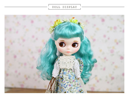 ICY DBS Blyth Doll 1/6 Clothing Joint Body Princess Dress Casual Clothing Toy Gift