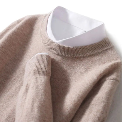 Men's Cashmere-Blend Crewneck Sweater