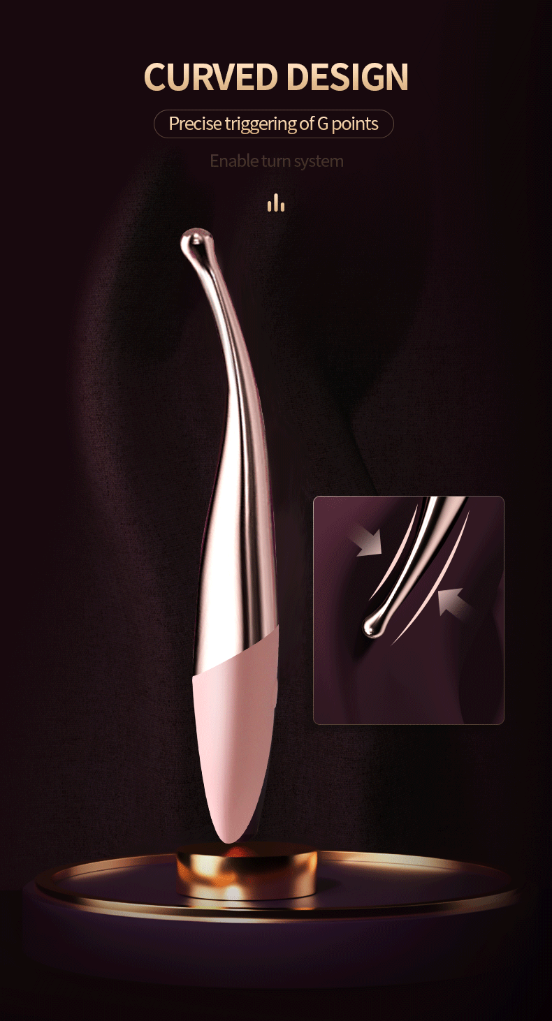 G-point Vibrator Used for Female Magnetic Honey Bean Stimulation Vibrator Multi Frequency Ultrasonic Vibration Charging Female V