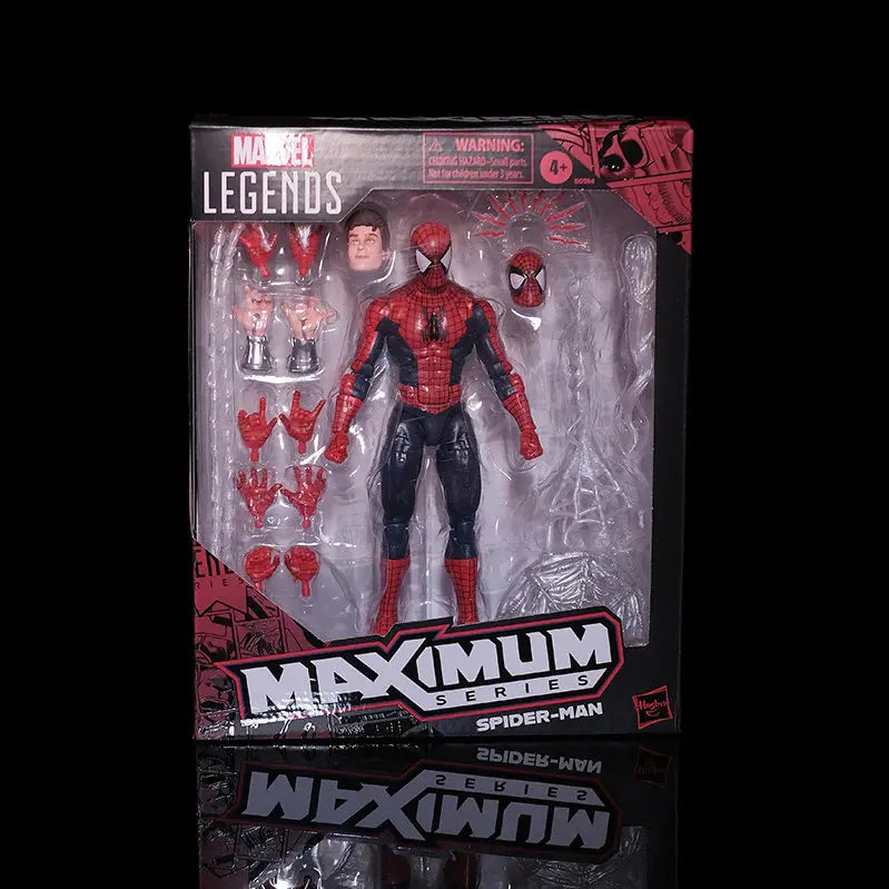 ML Ultimate Maximum Series Spider - Man Action Figure 6 Inch High Quality Ko Collectible Model Doll Gifts In Stock