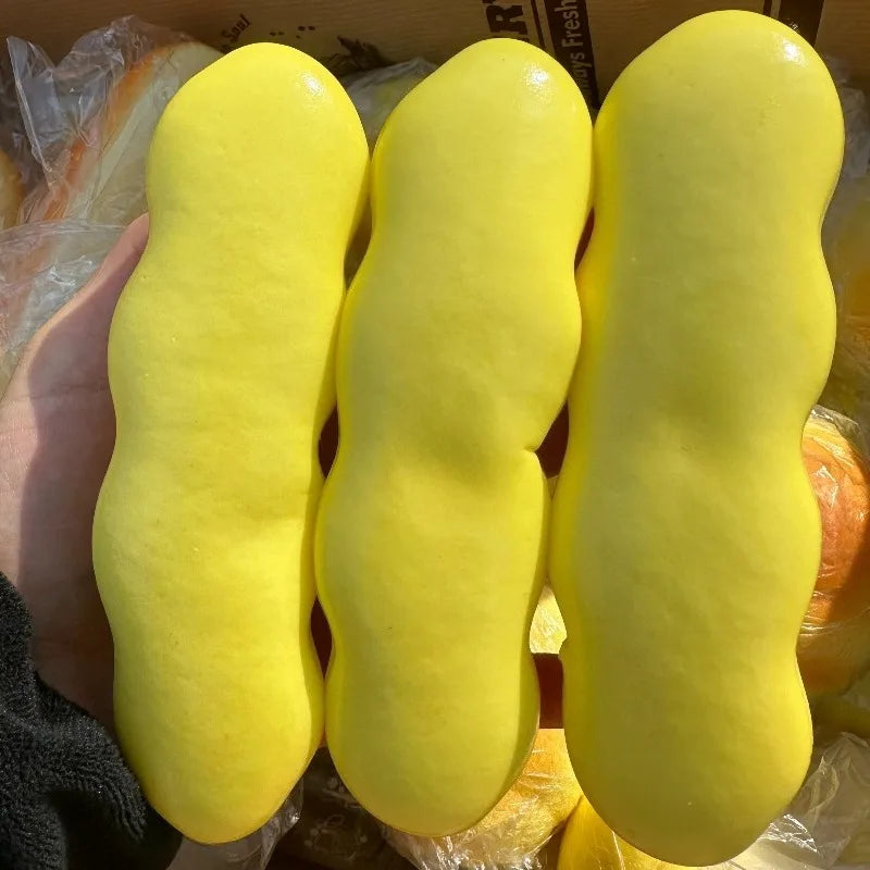 Wet Soft Twisted Dough Sensory Fidgets Toys Squishy Simulated Bread Squeeze Toy for Adults Hand Exercise Squeeze Gifts