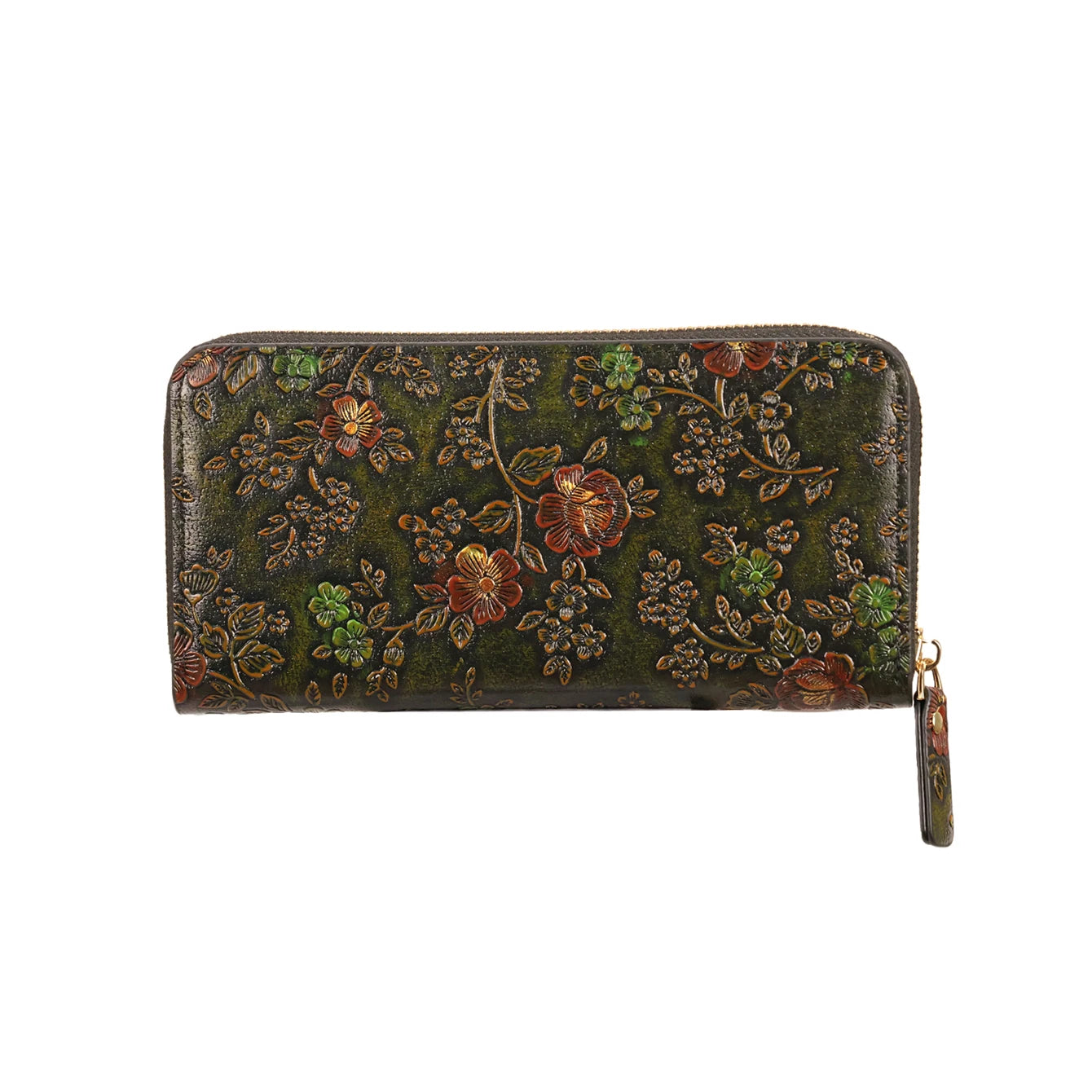 Women's Floral PU Leather Long Wallet – Large Capacity Card Holder & Coin Purse, 8 Styles
