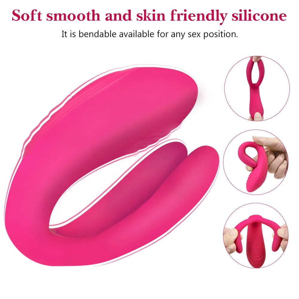 App Wireless Remote Control Wearable Vibrators G Spot Triple Vagina Clitoral Stimulator Dildo Sexual Pleasure Tools for Women