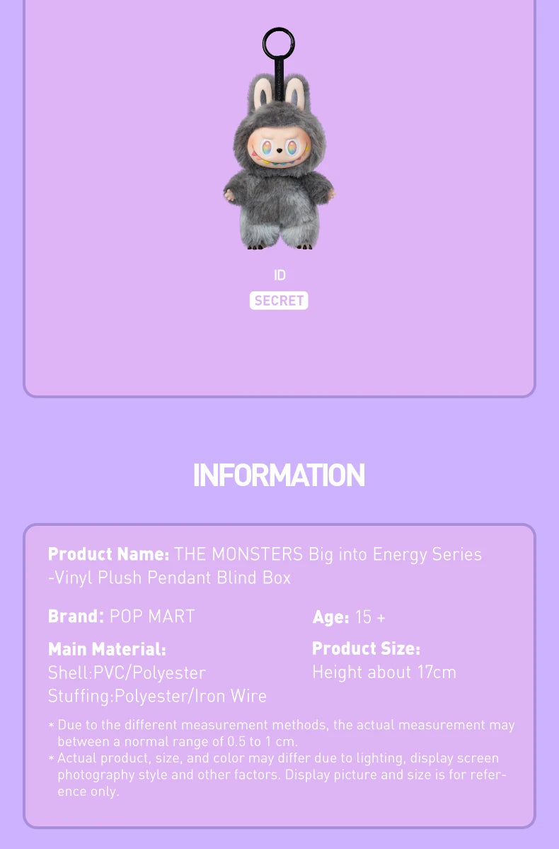 Pop Mart Official Labubu 3.0 Forward Energy Plush - Soft Home Decor 100% Genuine Worldwide Fast Ship