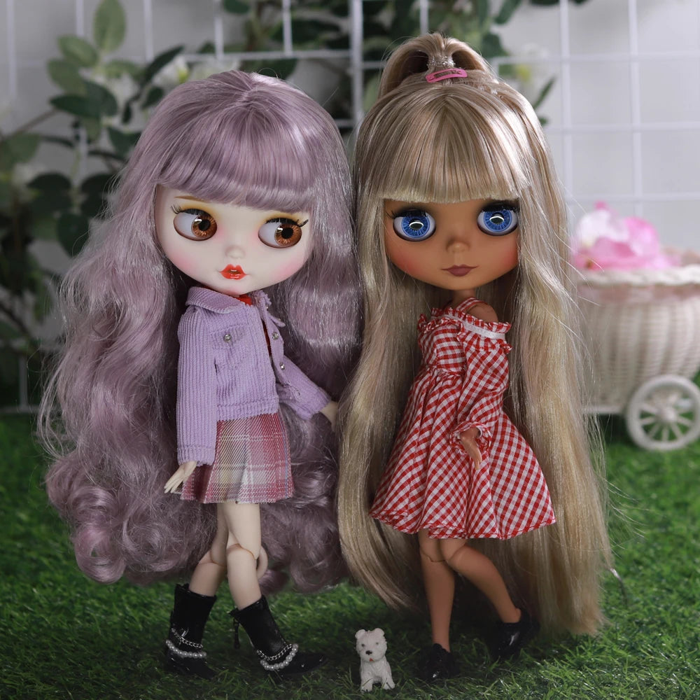 ICY DBS Blyth doll bjd joint body white black skin temperament skirt casual sports skirt 1/6 toy 30 cm girl gift anime SD