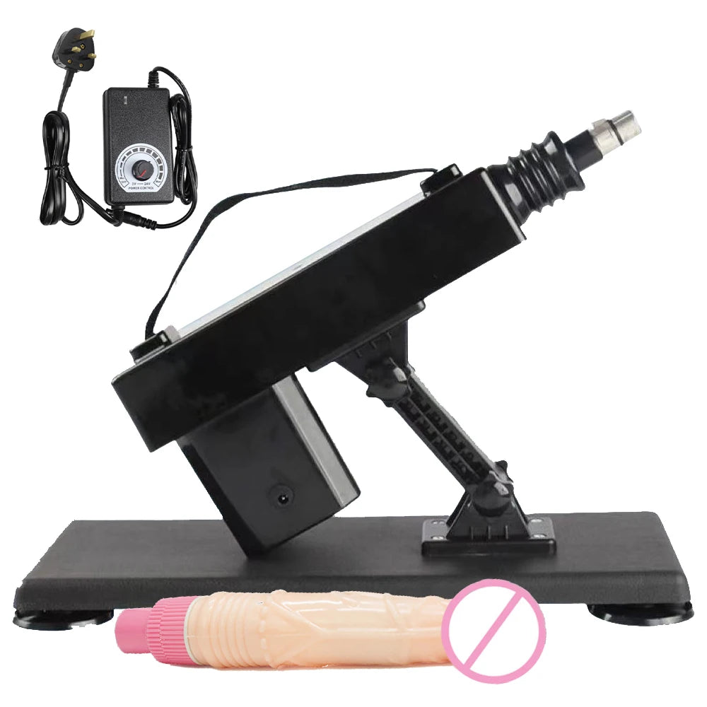 Vibrator Powerful Sex Machine For Women Automatic Female Pseudopenis Masturbation Pumping Sex Machine Gun For Adults With Dildo
