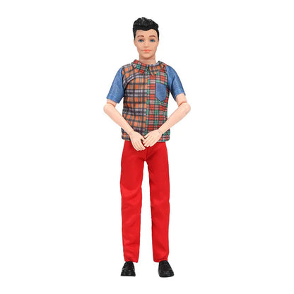 30cm Fashion Ken Doll Full Set 1/6 Multi Jonts Movable Boyfriend with Clothes Suit Children Dress Up Toys