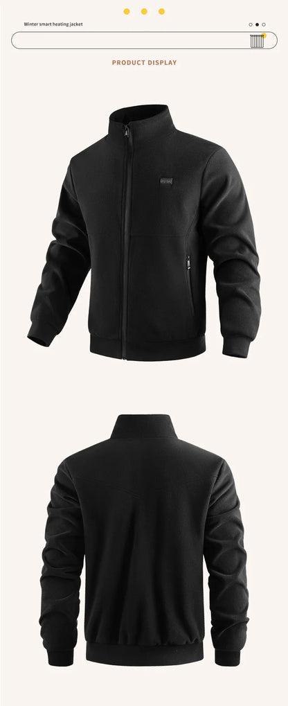 8-Zone Heated Polar Fleece Jacket