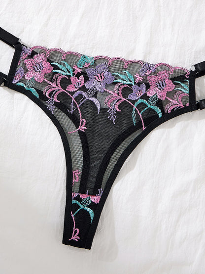 Women's Lace Push-Up Bra & Panty Set