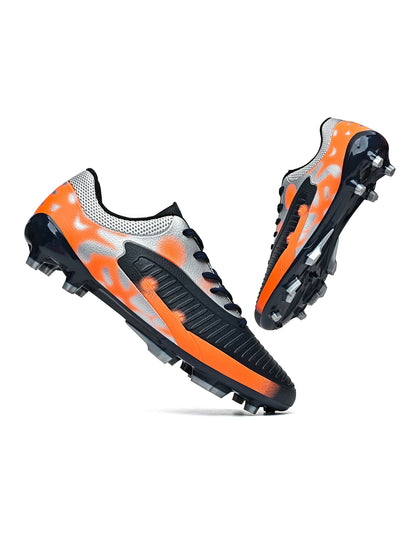 Unisex AG FG Firm Ground Soccer Cleats Wear Resistant PU Stable Studs For Men Outdoor Lawn Daily Football Sports Practice