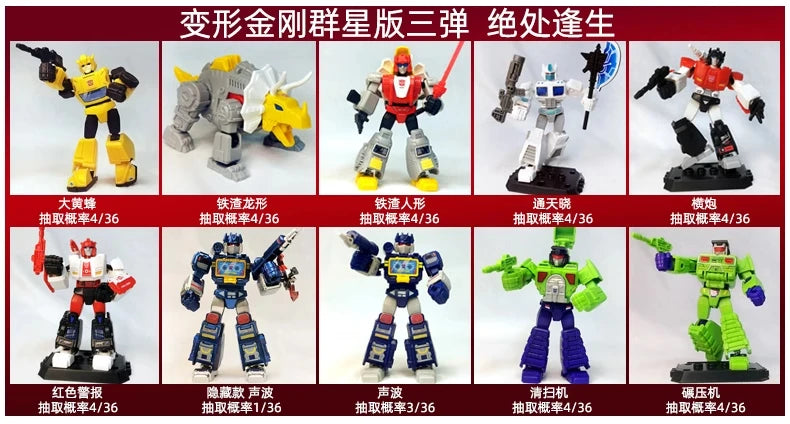 Transformer Building Blocks Blokees Optimus Prime bumblebee Limit Edition Action Figure Transforming toys Robot Model Kids Gift