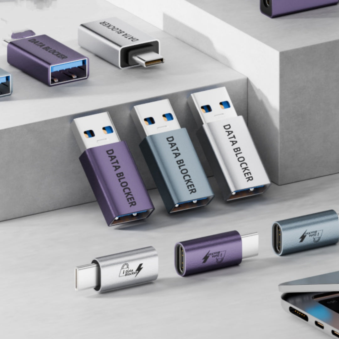 Notebook Phone Data Shielding USB Male To Type-C Female Adapter